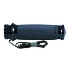 PartzBiz HD AG-CC-86-ANO-HT - Avon Custom Contour Black Anodized Heated Grips for Harley Cable Models | CC-86-ANO-HT PartzBiz HD AG-CC-86-ANO-HT - Avon Custom Contour Black Anodized Heated Grips for Harley Cable Models | CC-86-ANO-HT