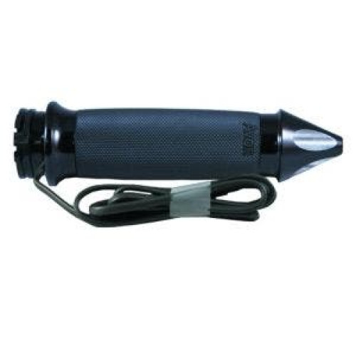 PartzBiz HD: 4423331-Avon Custom Contour Black Anodized Spike Heated Grips for Harley Cable | CC-86-AN-SPK-HT PartzBiz HD: 4423331-Avon Custom Contour Black Anodized Spike Heated Grips for Harley Cable | CC-86-AN-SPK-HT