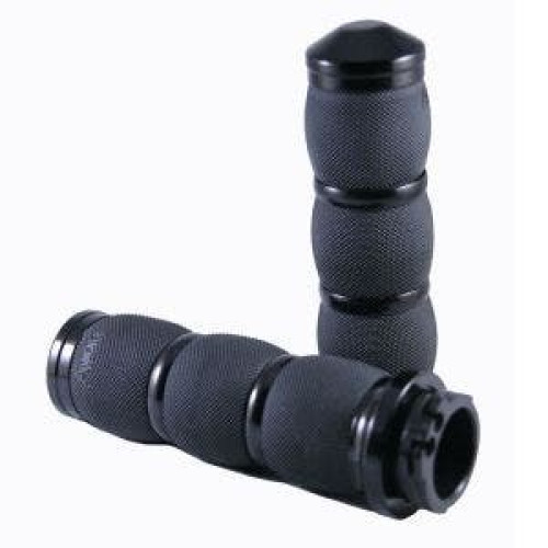 PartzBiz HD: 4423308-Avon Grips ปลอกแฮนด์เบาะอากาศ Anodized สีดำสำหรับการควบคุมสายเคเบิลของ Harley | แอร์-90-อาโน PartzBiz HD: 4423308-Avon Grips ปลอกแฮนด์เบาะอากาศ Anodized สีดำสำหรับการควบคุมสายเคเบิลของ Harley | แอร์-90-อาโน