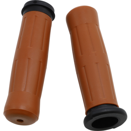 PartzBiz HD: 4423251-Avon Grips Tan Old School 1" Rubber Grips OLD-69-TAN-FLY Harley TBW PartzBiz HD: 4423251-Avon Grips Tan Old School 1" Rubber Grips OLD-69-TAN-FLY Harley TBW