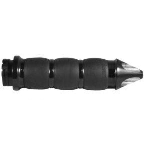 PartzBiz HD: 4423257-Avon Grips Velvet Air Cushion Spike Anodized Grips for Harley Throttle By Wire | AIR-96-FLY-SPK
