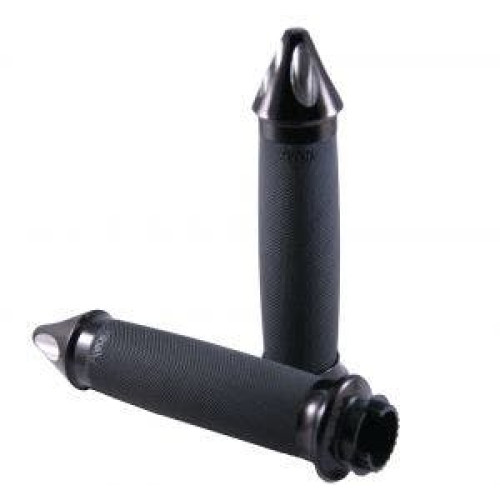 PartzBiz HD: 4423214-Avon MT Custom Contour Anodized Spiked Grips for Metric Models | MT-CC-86-AN-SPK
