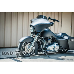 PartzBiz HD BAD-81272-2 - Bad Dad 16-18" Mo' FL Front Fender for Harley FLH/T Touring 14-Up 81272-2