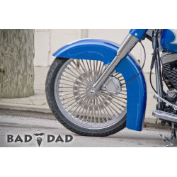 PartzBiz HD BAD-80827-2 - Bad Dad 21" Mo' FL Front Fender for Harley FLH/T Touring 86-16 80827-2