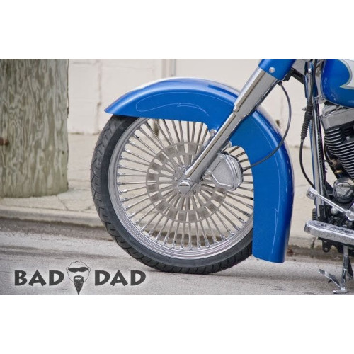 PartzBiz HD: 4423141-Bad Dad 23" Mo' FL Front Fender Harley Metric Universal Custom Bagger 80860-4 PartzBiz HD: 4423141-Bad Dad 23" Mo' FL Front Fender Harley Metric Universal Custom Bagger 80860-4