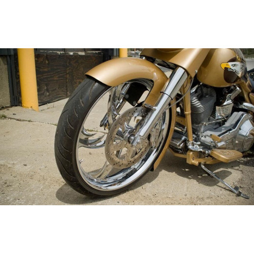 PartzBiz HD: 4423105-Bad Dad 23" Wrap Front Fender for Harley Touring FLH/T 86-13 80878-1 PartzBiz HD: 4423105-Bad Dad 23" Wrap Front Fender for Harley Touring FLH/T 86-13 80878-1