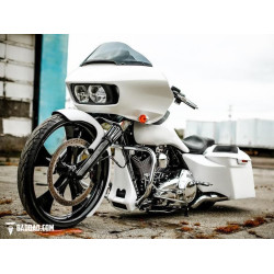 PartzBiz HD BAD-81132-4 - บังโคลนหน้า Bad Dad 26” Wrap Front Harley หรือ Metric Universal Custom Bagger 81132-4