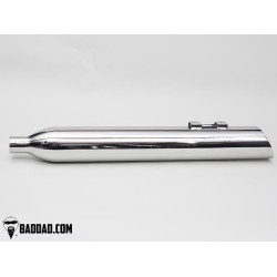 PartzBiz HD BAD-80874-3 - Bad Dad 80874-3 Chrome Long Strokes 4" Slip On Exhaust Pipes Harley FL 95-16 touring full fuel system exhaust air cleaner filter tuner performance best fou PartzBiz HD BAD-80874-3 - Bad Dad 80874-3 Chrome Long Strokes 4" Slip On Exhaust Pipes Harley FL 95-16 touring full fuel system exhaust air cleaner filter tuner performance best fou