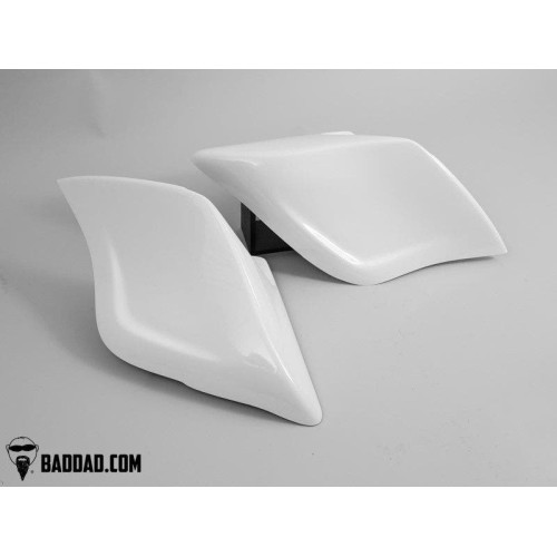 PartzBiz HD: 4423064-Bad Dad 81363 Street Series Stretched Side Covers w Bodyline Harley Touring 09-Up