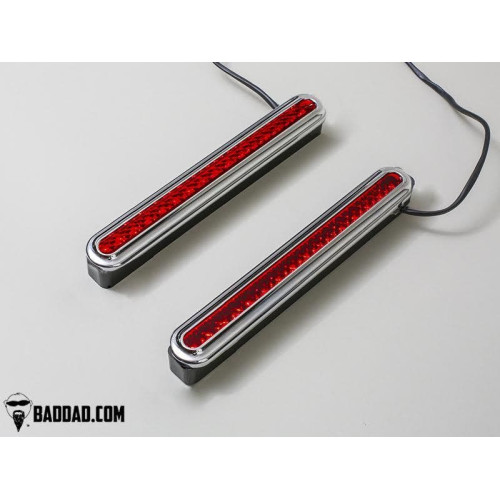 PartzBiz HD: 4423073-Bad Dad 905 Custom LED Filler Panel ไฟเลี้ยวไฟท้าย Chrome Bezel Harley | BAD-905-CH PartzBiz HD: 4423073-Bad Dad 905 Custom LED Filler Panel ไฟเลี้ยวไฟท้าย Chrome Bezel Harley | BAD-905-CH