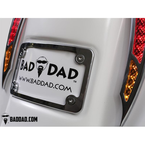 PartzBiz HD: 4423041-Bad Dad 992 Custom Red / Amber LED Filler Panel สัญญาณไฟเลี้ยวไฟท้าย Black Bezel | BAD-992-BLK PartzBiz HD: 4423041-Bad Dad 992 Custom Red / Amber LED Filler Panel สัญญาณไฟเลี้ยวไฟท้าย Black Bezel | BAD-992-BLK