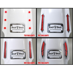 PartzBiz HD BAD-81251 - Bad Dad Build-Your-Own Summit Kit กระเป๋าบังโคลน ฝาปิดไฟ ครอบคลุม Touring 09-13 PartzBiz HD BAD-81251 - Bad Dad Build-Your-Own Summit Kit กระเป๋าบังโคลน ฝาปิดไฟ ครอบคลุม Touring 09-13
