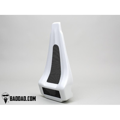 PartzBiz HD: 4422989-สปอยเลอร์คาง Bad Dad Classic Series พร้อมช่องระบายอากาศคู่ Harley Touring FLH/T 14-Up