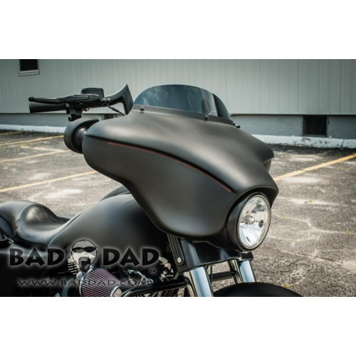 PartzBiz HD: 4422959-Bad Dad Custom Classic Series Injected Fairing w/ Flush Turn Signals Harley FLH/T 97-13
