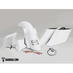PartzBiz HD BAD-81155 - Bad Dad Project #2 Complete Competition Bolt On Stretched Bags Fender & Side Covers PartzBiz HD BAD-81155 - Bad Dad Project #2 Complete Competition Bolt On Stretched Bags Fender & Side Covers