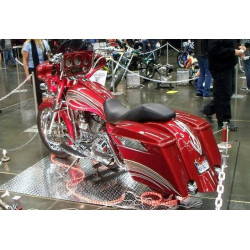 PartzBiz HD BAD-80888 - Bad Dad Raw 140mm All-in-One Rear Fender Harley FL Softail 86-Up 80888 PartzBiz HD BAD-80888 - Bad Dad Raw 140mm All-in-One Rear Fender Harley FL Softail 86-Up 80888
