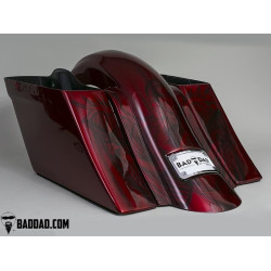 PartzBiz HD BAD-81080 - Bad Dad Raw Competition Series Rear Fender Harley FL Touring 14-Up 81080 full fuel system exhaust air cleaner filter tuner performance best for PartzBiz HD BAD-81080 - Bad Dad Raw Competition Series Rear Fender Harley FL Touring 14-Up 81080 full fuel system exhaust air cleaner filter tuner performance best for