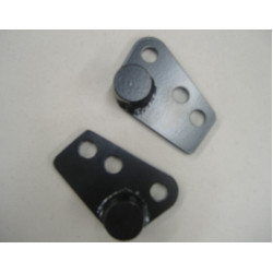 PartzBiz HD BAD-SLAM-BLCK-08 - Bad Dad Slammed Lowering Blocks สำหรับรุ่น 02-08 Harley FLH/FLT