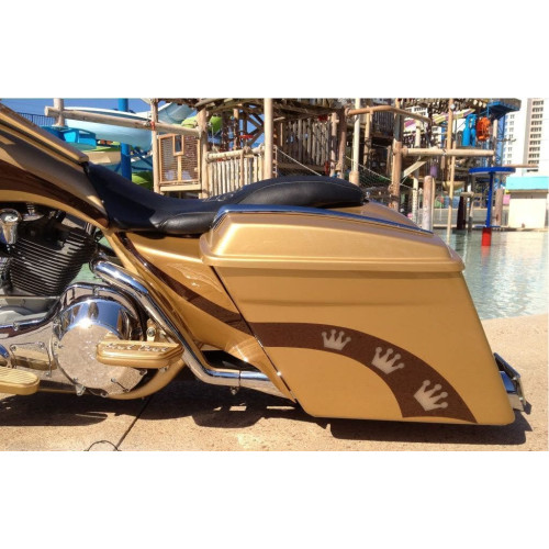 PartzBiz HD: 4422909-แผงด้านข้างของฟิลเลอร์แบบขยาย Bad Dad ครอบคลุม Harley Touring 09-13 Flh | BAD-STRCHCVR-09 PartzBiz HD: 4422909-แผงด้านข้างของฟิลเลอร์แบบขยาย Bad Dad ครอบคลุม Harley Touring 09-13 Flh | BAD-STRCHCVR-09