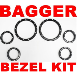 PartzBiz HD TR482782 & 677704 - ชุดแผงหน้าปัด Bagger Black สำหรับ Harley FLHX FLT FLH | PartzBiz HD TR482782 & 677704 - ชุดแผงหน้าปัด Bagger Black สำหรับ Harley FLHX FLT FLH |