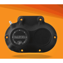 PartzBiz HD BD-DD7-10603-A - Baker Drivetrain DD7-10603-A Hog Black Hydraulic Side Cover 07-17 Harley Davidson 6-Speed Twin Cam