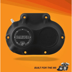 PartzBiz HD BD-M8-10603-A - BD Function-Formed Transmission ฝาครอบข้าง/แอคชูเอเตอร์สีดำ 4 Harley 17-23 | M8-10603-A