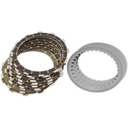 PartzBiz HD TR498183 - Barnett Clutch Plate Kit 7/5/1 Springs Carbon Fiber Harley Sportster Late 84-89