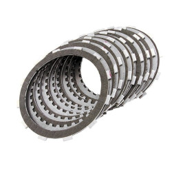 PartzBiz HD TR498655 - Barnett Clutch Plate Kit 9/8 Springs Carbon Fiber Harley Evolution 90-97