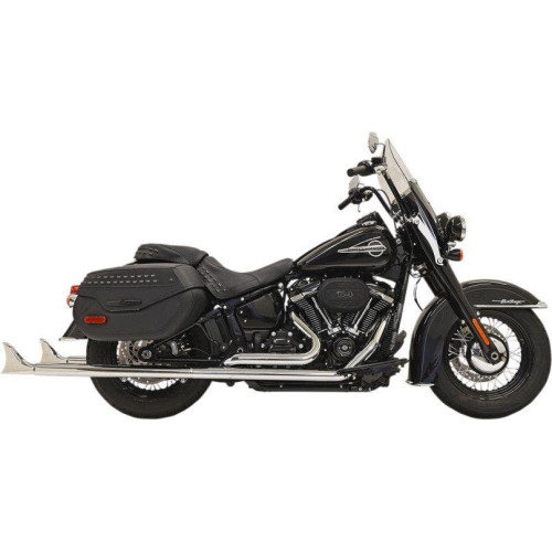 PartzBiz HD: 4422691-Bassani Xhaust 1S96E-36 Chrome True Duals Fishtail Slip-Ons 36 ” N/B 18+ Softail | 1S96E-36 PartzBiz HD: 4422691-Bassani Xhaust 1S96E-36 Chrome True Duals Fishtail Slip-Ons 36 ” N/B 18+ Softail | 1S96E-36