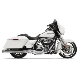 PartzBiz HD DS18002129 - Bassani Chrome Road Rage 2 เป็น 1 Megaphone สไตล์ท่อไอเสีย Harley 2017 Black Tip 1F51R PartzBiz HD DS18002129 - Bassani Chrome Road Rage 2 เป็น 1 Megaphone สไตล์ท่อไอเสีย Harley 2017 Black Tip 1F51R