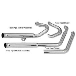 PartzBiz HD DS18002432 - Bassani Chrome Slash Cut Pro Street 2 เป็น 2 ระบบท่อไอเสีย Softail M8 18-Up 2018-Up Harley-Davidson Softail Milwaukee Eight Street Bob FXBB; FXLR ผู้ขับขี่ต่ำ; เด็กอ้วน FXFB; สลิม FLSL 1800-2432 18002432 1S35D PartzBiz HD DS18002432 - Bassani Chrome Slash Cut Pro Street 2 เป็น 2 ระบบท่อไอเสีย Softail M8 18-Up 2018-Up Harley-Davidson Softail Milwaukee Eight Street Bob FXBB; FXLR ผู้ขับขี่ต่ำ; เด็กอ้วน FXFB; สลิม FLSL 1800-2432 18002432 1S35D