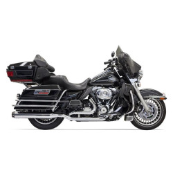 PartzBiz HD DS18001900 - Bassani Chrome True Dual Down & Under Exhaust พร้อมท่อไอเสียตรงขนาด 4” Harley FL | 1F76R PartzBiz HD DS18001900 - Bassani Chrome True Dual Down & Under Exhaust พร้อมท่อไอเสียตรงขนาด 4” Harley FL | 1F76R