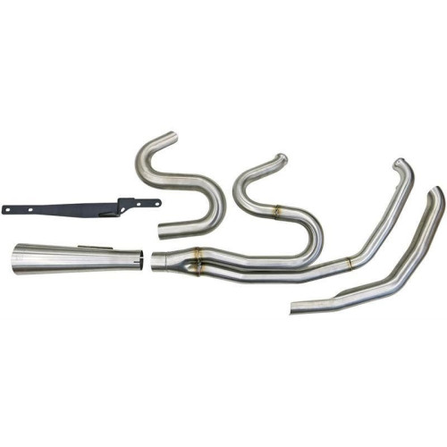 PartzBiz HD: 4422558-Bassani Stainless Road Rage III 2 into 1 Short Straight Muffler Harley 17-19 FLH 1F28SS PartzBiz HD: 4422558-Bassani Stainless Road Rage III 2 into 1 Short Straight Muffler Harley 17-19 FLH 1F28SS