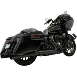 PartzBiz HD DS18011774 - Bassani Xhaust ท่อไอเสียแบบตรง 4.5” สีดำ 17-23 Harley Touring | 1F745B