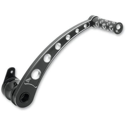 PartzBiz HD: 4422539-Battisinis 07-553 แป้นเบรกหลังสีดำ 08-13 Harley FLHT Touring 1610-0075 16100075