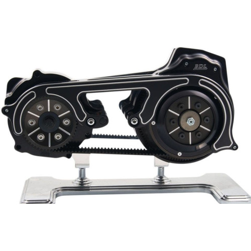 PartzBiz HD: 4422507-Belt Drives LTD Black 2" Open Belt Drive M18S-B Harley M8 Softail 18-Up