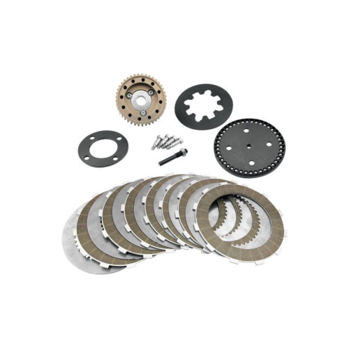 PartzBiz HD: 4422513-ชุดคลัตช์ของคู่แข่ง Belt Drives LTD CC-120-E Harley Big Twin Models 90-97 PartzBiz HD: 4422513-ชุดคลัตช์ของคู่แข่ง Belt Drives LTD CC-120-E Harley Big Twin Models 90-97