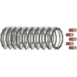 PartzBiz HD DS11311807 - Belt Drives LTD ชุดคลัทช์จานเสริมประสิทธิภาพสูง 9 ชิ้น Harley V-Rod 02-08 PartzBiz HD DS11311807 - Belt Drives LTD ชุดคลัทช์จานเสริมประสิทธิภาพสูง 9 ชิ้น Harley V-Rod 02-08