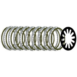 PartzBiz HD DS11311806 - Belt Drives LTD ชุดคลัทช์จานเสริมประสิทธิภาพสูง Harley Big Twin 98-17 PartzBiz HD DS11311806 - Belt Drives LTD ชุดคลัทช์จานเสริมประสิทธิภาพสูง Harley Big Twin 98-17