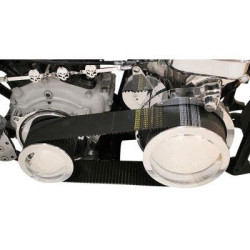 PartzBiz HD DS11200417 - Belt Drives LTD SHS-630 3" Belt Drive Kit 72/47 Tooth Harley FL FX 1970-1978