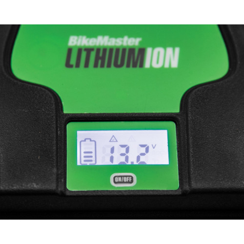 PartzBiz HD: 4422473-BikeMaster Lithium-Ion Battery 2.0 w/ LCD 12V 180CA 36Wh LiFeP04 BMP9-FP PartzBiz HD: 4422473-BikeMaster Lithium-Ion Battery 2.0 w/ LCD 12V 180CA 36Wh LiFeP04 BMP9-FP