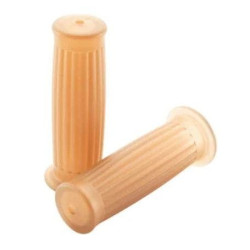 PartzBiz HD TR102295 - BikeMaster Motorcycle 7/8" Grip Café Classic Lines 118mm WLG-225-Café PartzBiz HD TR102295 - BikeMaster Motorcycle 7/8" Grip Café Classic Lines 118mm WLG-225-Café