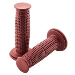 PartzBiz HD TR102306 - BikeMaster Motorcycle 7/8" Grips Red Punch 125mm WLG-89-Red PartzBiz HD TR102306 - BikeMaster Motorcycle 7/8" Grips Red Punch 125mm WLG-89-Red