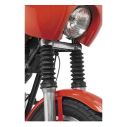 PartzBiz HD TR666760 - Biker's Choice 666760 Old School Black 39mm Extended Length 6.9" Fork Boots Harley PartzBiz HD TR666760 - Biker's Choice 666760 Old School Black 39mm Extended Length 6.9" Fork Boots Harley