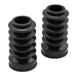 PartzBiz HD TR666765 - Biker's Choice 666765 Old School Black 39mm Extended Length 5" Fork Boots Harley PartzBiz HD TR666765 - Biker's Choice 666765 Old School Black 39mm Extended Length 5" Fork Boots Harley