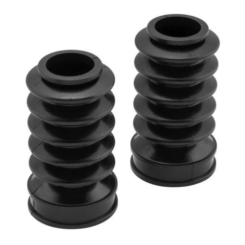 PartzBiz HD: 4422431-Biker's Choice 666765 Old School Black 39mm Extended Length 5" Fork Boots Harley PartzBiz HD: 4422431-Biker's Choice 666765 Old School Black 39mm Extended Length 5" Fork Boots Harley