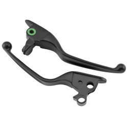 PartzBiz HD TR482551 - Bikers Choice มือเบรคและคลัทช์สีดำสำหรับ Harley Touring 08-13 - 482551