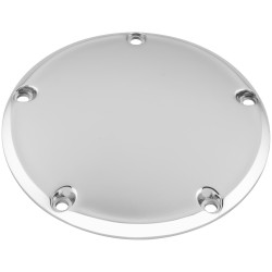 PartzBiz HD TR490547 - Bikers Choice Chrome Smooth 5 Hole Derby Domed Cover Harley Twin Cam 99-16 | 75961 PartzBiz HD TR490547 - Bikers Choice Chrome Smooth 5 Hole Derby Domed Cover Harley Twin Cam 99-16 | 75961