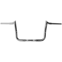 PartzBiz HD DS06014531 - Bikers Choice La Choppers Chrome Prime Apes 10 ” สำหรับ Harley Road Glide Road King FLHR FLTR - LA-7351-10 404348 06014531 0601-4531