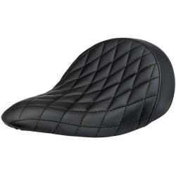 PartzBiz HD DS08060091 - Biltwell 4002-101 Black Diamond Stitch Slimline Motorcycle Seat for Harley-Davidson Metric Custom Universal fabrication Street vintage chopper bike 0806-0091 08060091 PartzBiz HD DS08060091 - Biltwell 4002-101 Black Diamond Stitch Slimline Motorcycle Seat for Harley-Davidson Metric Custom Universal fabrication Street vintage chopper bike 0806-0091 08060091